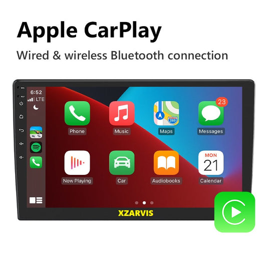 10.1” UNIVERSAL ANDROID STEREO CARPLAY DSP 1280X720 RESOLUTION